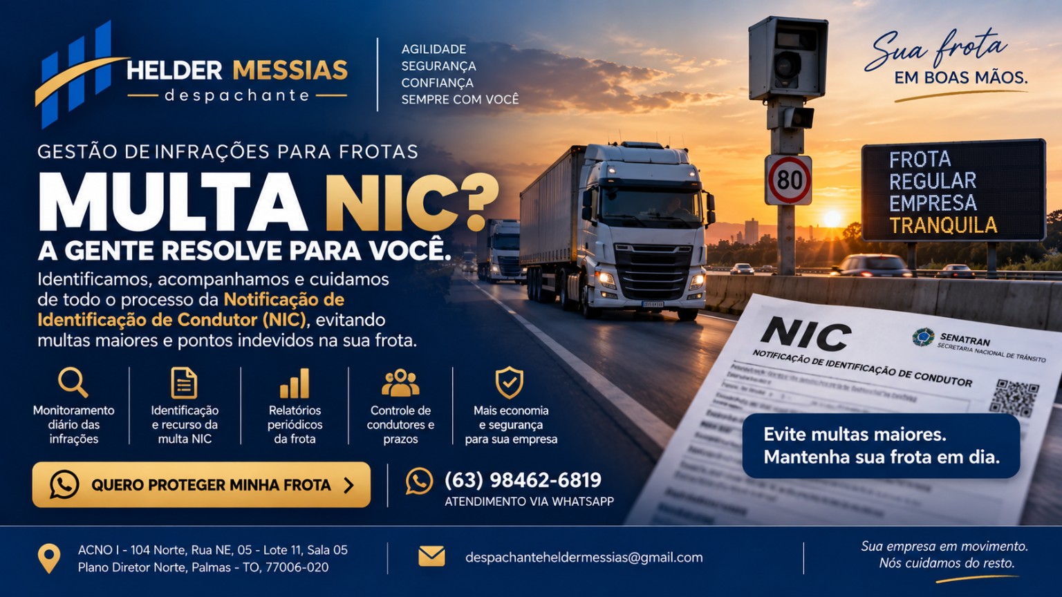 Gestão de infrações para frotas